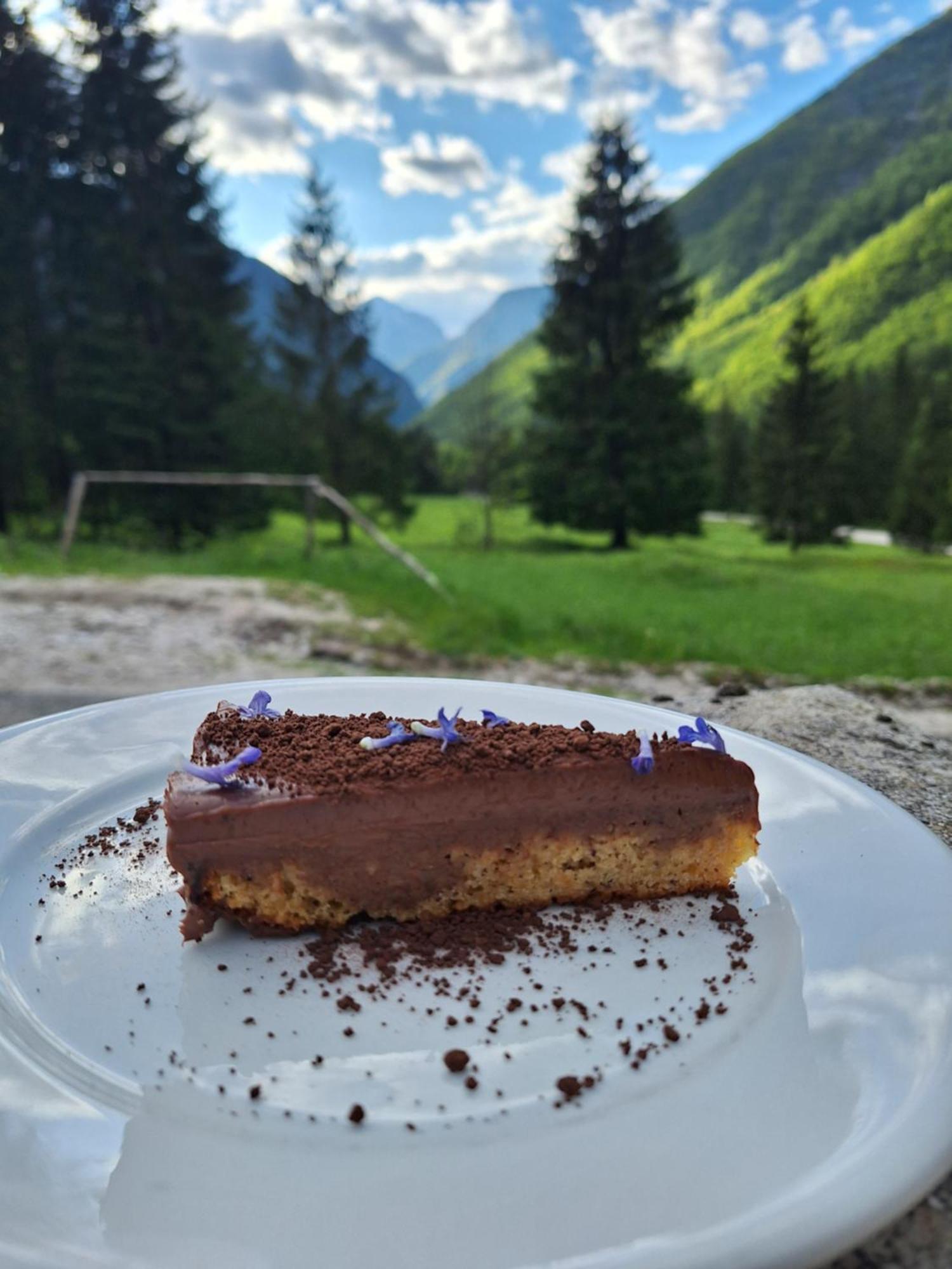 Dom Klementa Juga Hotel Lepena Kültér fotó